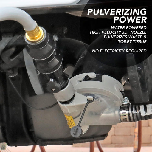 3-in-1 RV Sewer Waste Draining System