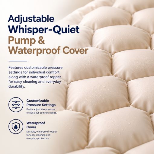 Anti-Bed Sore Alternating Air Pressure Mattress Pad