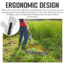 Grass Whip With Double-Edged Serrated Blade