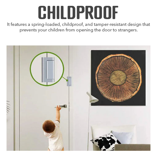 Home Security Door Reinforcement Lock