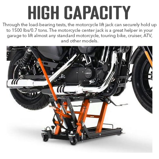 1500 LBS Hydraulic Motorcycle Lift Jack