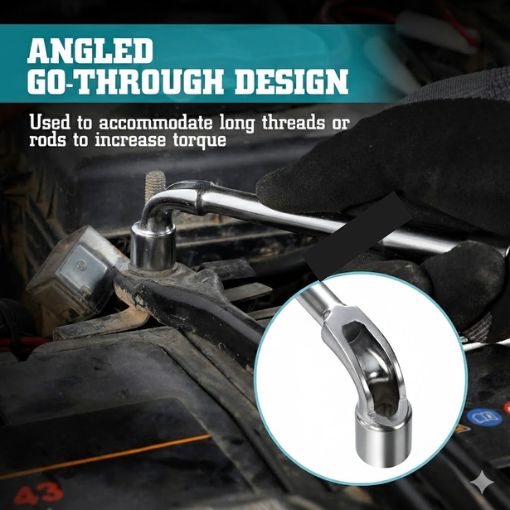 L-Type Pipe Perforation Elbow Wrench Set