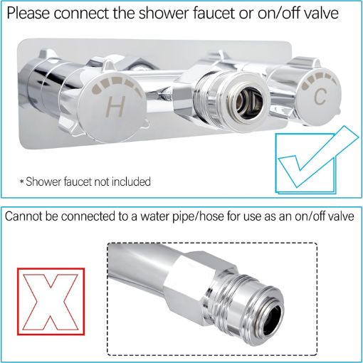 Metal RV Exterior Quick Connector Hose Fitting Adapters