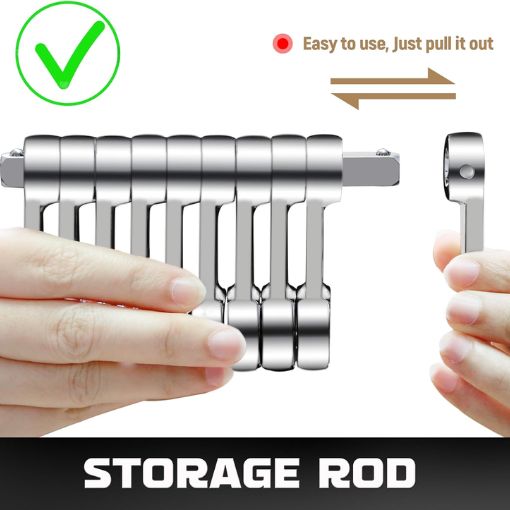 12-Point Box End Torque Adapter Extension Set