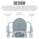 3-in-1 Bedside Commode Chair