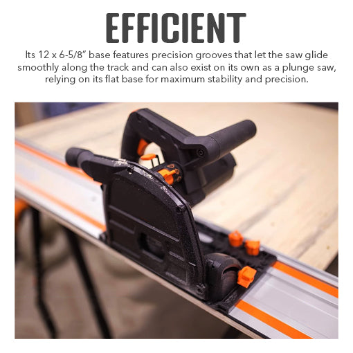 6.5” Sidewinder Plunge Cut Circular Track Saw