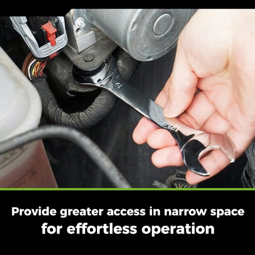 8-Piece Super-Thin Open End Wrench Set