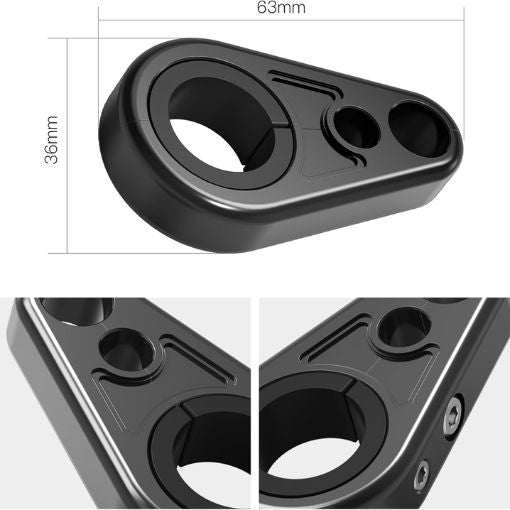 ATV Front Brake Line Clamps