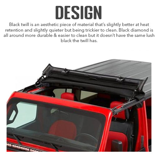 Black All Season Soft Top