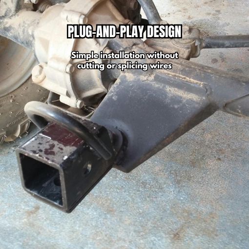 Bolt-on ATV/UTV 2-inch Hitch Receiver Adapter