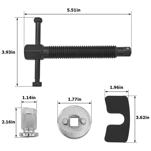 Car Brake Piston Wind Back Tool