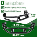 Zero Turn Mower Rear Bumper Bar and Hitch Kit
