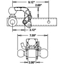Tri-Ball Truck Hitch With Pintle Hook