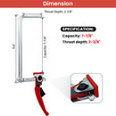 Quick Release Ratcheting F-Clamp
