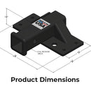 Bolt-on Rear Hitch Receiver for Sub-Compact Tractors