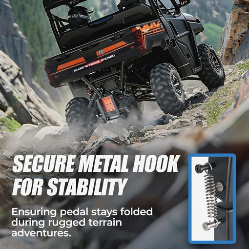 Heavy Duty UTV Hitch Step