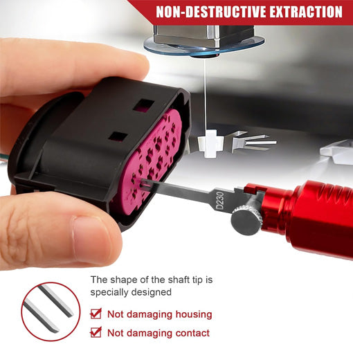 Interchangeable Terminal Removal Tool Kit