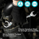 5-Piece Ratcheting Flare Nut Wrench Set