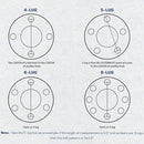 Trailer Axle Self-Adjusting Electric Brake Kit
