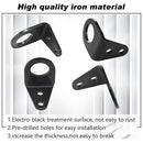 Bolt-on Mounting Hole 3/16" Brake Line Tabs