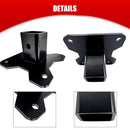 Bolt-on 2" UTV Rear Receiver Hitch Plate (for Polaris)