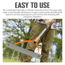 Grass Whip With Double-Edged Serrated Blade