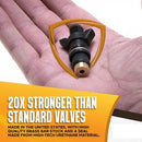 Quick Emergency Valve Stem Replacement Kit for Tubeless Tires