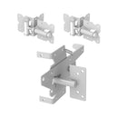 Self-Closing Gate Hinges And Latch