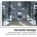 Bolt-on Rear Hitch Receiver for Sub-Compact Tractors