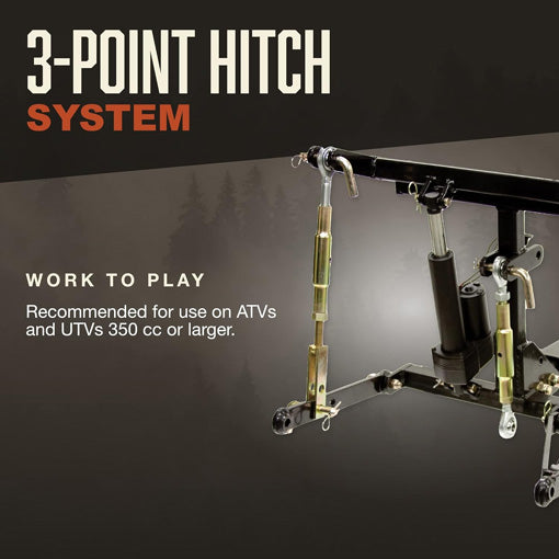 ATV UTV Heavy-Duty 3-Point Hitch System