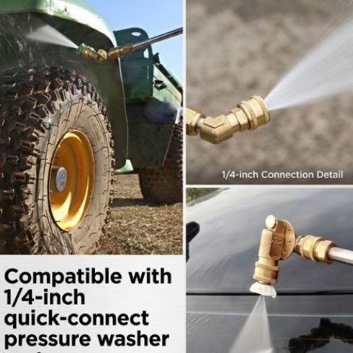 1/4 Inch Pivoting Coupler Attachment