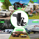 Adjustable Drop Hitch with Tri-Ball