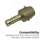 Overrunning PTO coupler for Ford Tractor