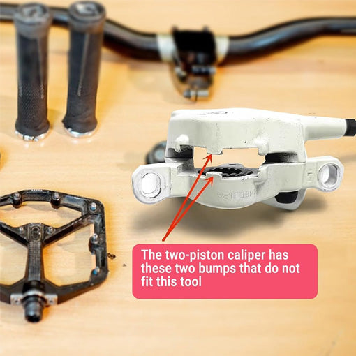 Bicycle Disc Brake Caliper Piston Press Tool