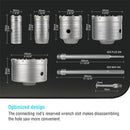 Concrete Hole Saw Kit