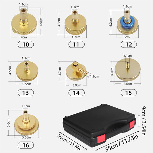 Brake Fluid Bleeder Adapter Kit