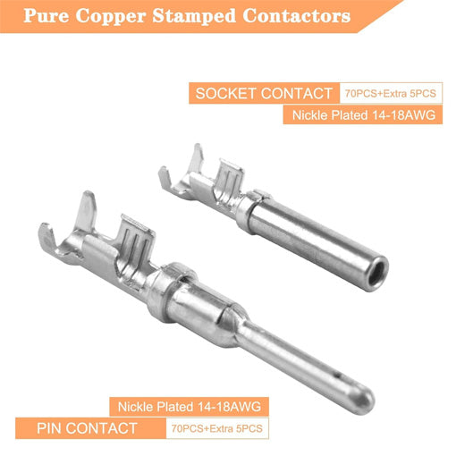 DT Connector Kit With Ratcheting Wire Crimper
