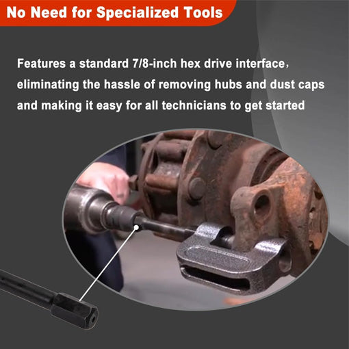 10-Ton Brake Anchor Pin & Bushing Press (for Class 6-8 Trucks)