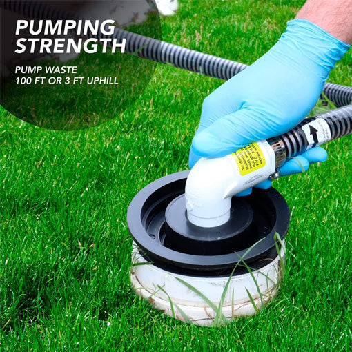 3-in-1 RV Sewer Waste Draining System