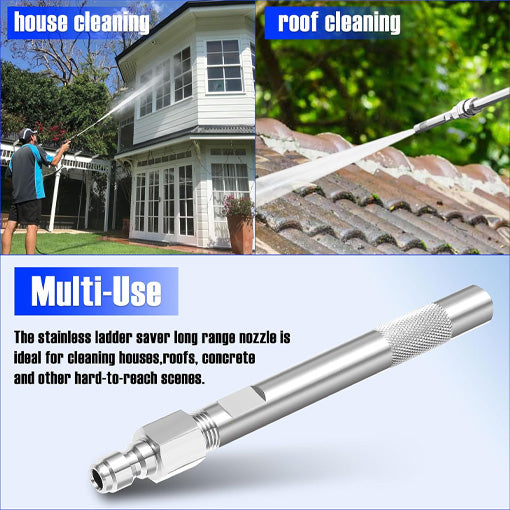 Pressure Washer Long Range Chemical Nozzle Shooter Tip