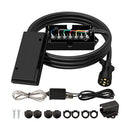 7 Way Trailer Cable With Junction Box Kit