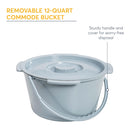 3-in-1 Bedside Commode Chair