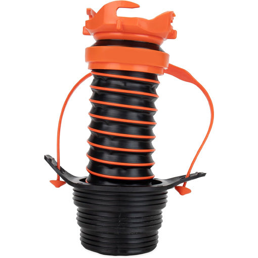 3-in-1 RV Sewer Hose Adapter & Drain Seal