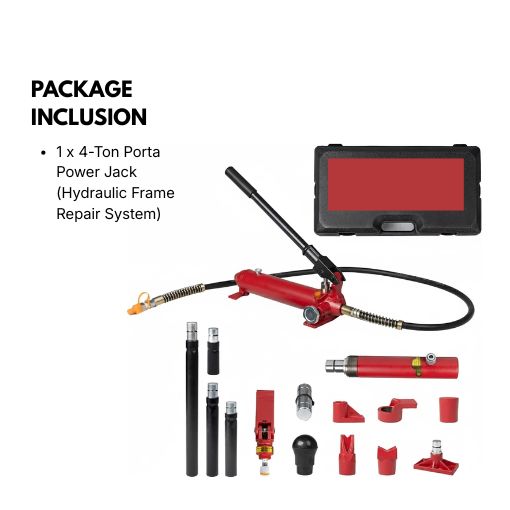4-Ton Porta Power Jack (Hydraulic Frame Repair System)