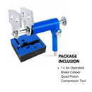 Air Operated Brake Caliper Quad Piston Compressor Tool