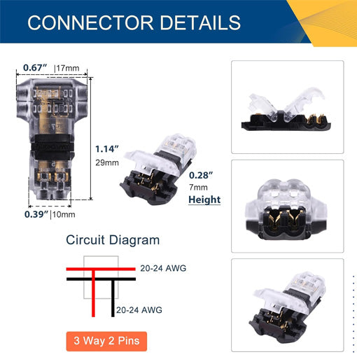 Low Voltage T-Tap Wire Connectors