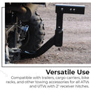 12" to 20" ATV UTV Adjustable Receiver Hitch