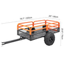 ATV UTV Trailer Tow Behind Dump Cart