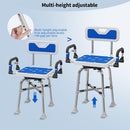 360-Degree Adjustable Swivel Shower Chair