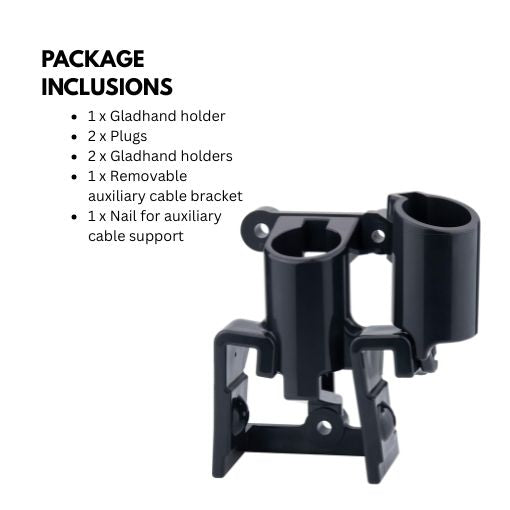 Gladhand and Plug Holder for Semi Truck